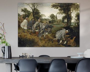 De blinde leidt de blinde, circa1568 Pieter Bruegel de Oude