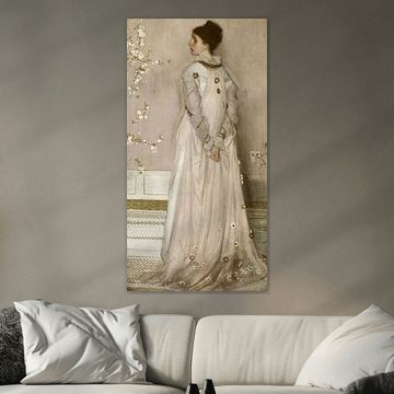 Symphony in Flesh Color and Pink: Portrait of Mrs. Frances Leyland, James McNeill Whistler