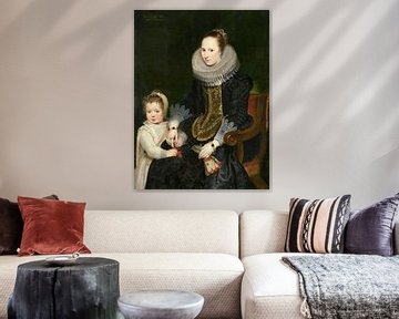 Moeder en kind, Cornelis de Vos