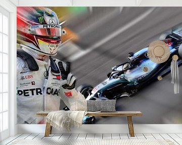 LH44 Lewis Hamilton - This Guy Is World Champion van DeVerviers