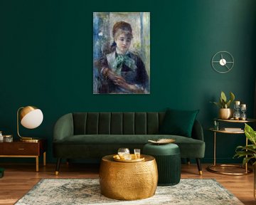 Portret van Nini Lopez, Pierre-Auguste Renoir