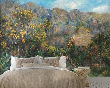 Landschap met Mimosas, Pierre-Auguste Renoir