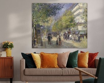 De Grands Boulevards, Pierre-Auguste Renoir