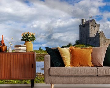 Panorama Dunguaire Castle, Ireland by Henk Meijer Photography