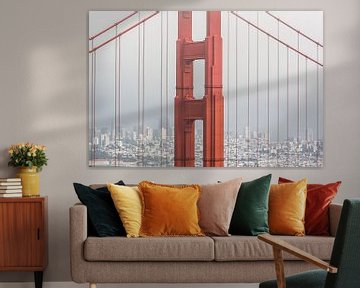 San Francisco The Golden Gate Bridge by Eric van Nieuwland