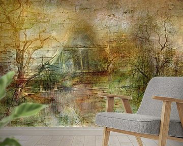 Forgotten house in the forest by Claudia Gründler