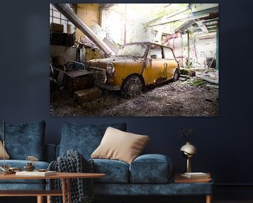 abandoned mini cooper by Kristof Ven
