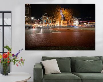 Entree vanaf de stadsbrug in Kampen van Fotografiecor .nl