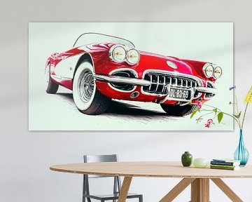 "Little Red Corvette" by marco de Jonge