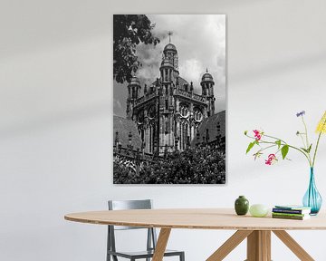 Sint-Janskathedraal zwart wit van Rob Bruijn