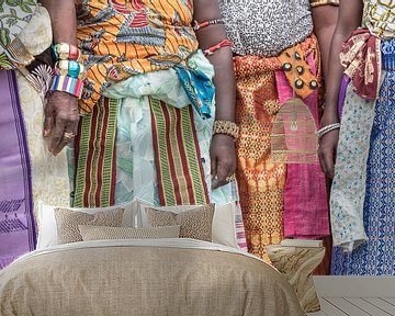 Kleurrijke parade van vrouwen in West-Afrika | Benin van Photolovers reisfotografie