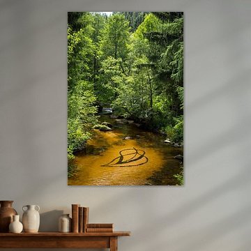 Sheet composition_nature-art installation