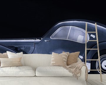 Bugatti Phoenix 57-SC Atlantic 1938 B&W van Jan Keteleer