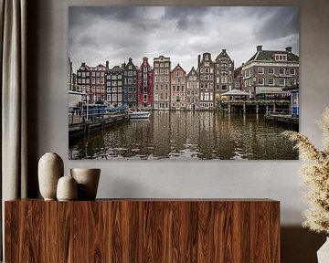 Damrak Amsterdam van Nicky Kapel
