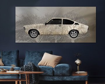 Opel Kadett C Art Car 3 Trees