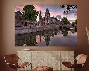 Ancien palais de justice du Burgwal à Kampen sur Fotografie Ronald
