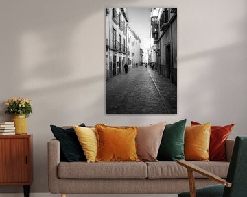 Das Straßenleben in Cordoba, Andalusien. Wout Cook One2expose von Wout Kok