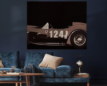Ferrari F 250G Testarossa 1964 B&W van Jan Keteleer (JanKé): Een reis voorbij het canvas
