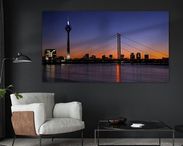 Skyline von Düsseldorf, Deutschland von Alexander Ludwig