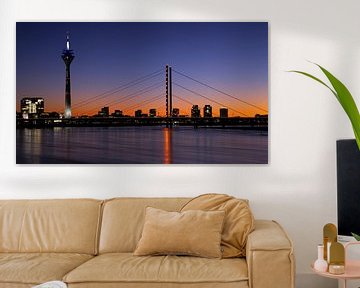 Skyline of Düsseldorf, Germany by Alexander Ludwig