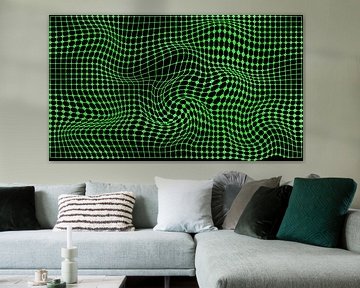 abstract groen 3D ontwerp van EnWout