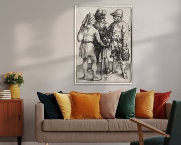 Drie boeren in gesprek, Albrecht Dürer van De Canon