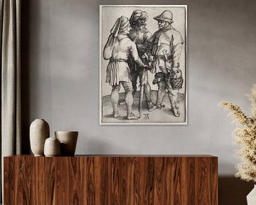Drei Bauern im Gespräch, Albrecht Dürer von De Canon