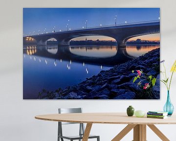Verlängerte Waalbrücke Nijmegen von Henk Kersten