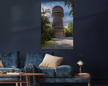 Wasserturm in Delft von Fred Leeflang