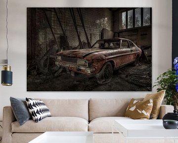 Altes verlassenes Auto von Freddy Van den Buijs