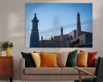 Traditional Portuguese Moorish Chimneys