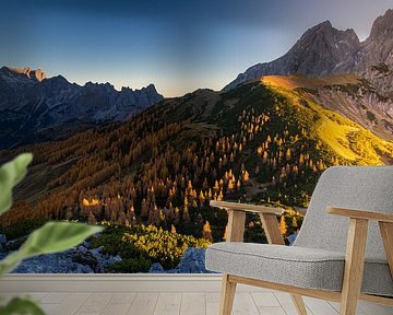 Mountain Landscape "Early Autumn Morning" by Coen Weesjes