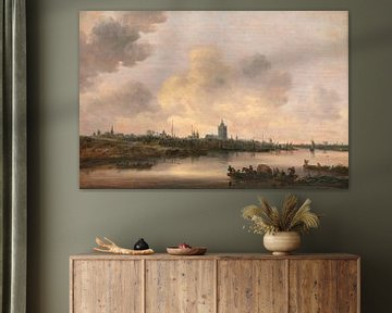 View of the City of Arnhem, Jan van Goyen