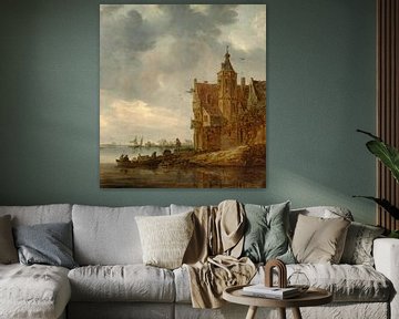 Landhuis aan het Water, Jan van Goyen