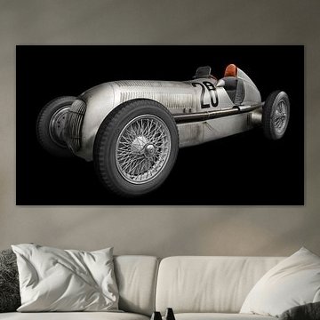 Mercedes-Benz W 25 Zilveren Pijl van aRi F. Huber