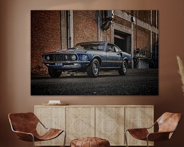 1969 Ford Mustang van Aron Nijs