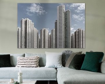 Hong Kong Wolkenkrabbers van Govart (Govert van der Heijden)