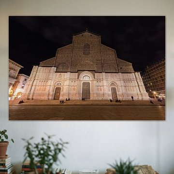 Basilique de San Petronio au centre de Bologne