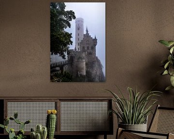 Le château du Lichtenstein. sur PEEQ.