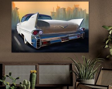 Laat de romantiek van de klassieke Cadillac herleven van Jan Brons