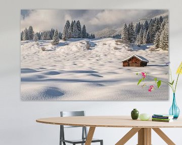 Winter in Oberbayern von Achim Thomae