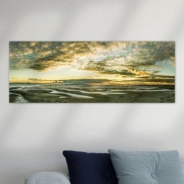 Sonnenuntergang am Noordsvaarder bei West-Terschelling