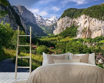 Lauterbrunnen Valley Switzerland by Achim Thomae Photography