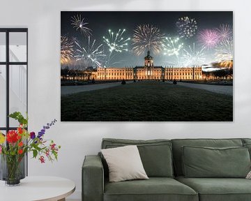 Feuerwerk über den Schloss Charlottenburg von Sergej Nickel
