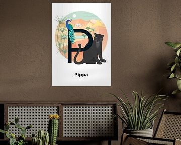 Pippa-Namensplakat