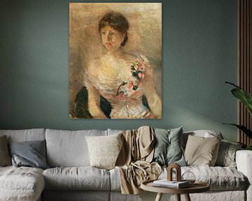 Portret van een dame, Berthe Morisot