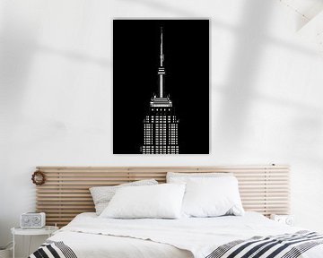 Empire State Building bei Nacht von Govart (Govert van der Heijden)