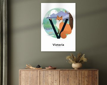 Naamposter Victoria