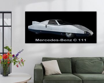 Mercedes-Benz C 111 recordvoertuig van aRi F. Huber