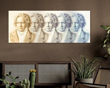 De Vijfde van Beethoven, Ludwig van Beethoven van Gert Hilbink